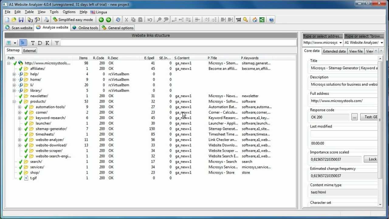 recommended related video to Custom string search in A1 Website Analyzer
